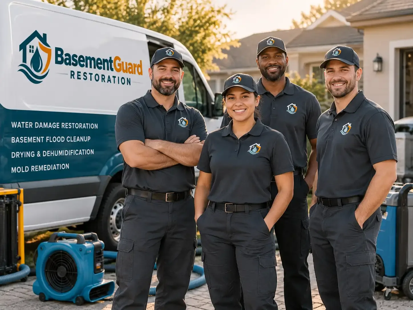 Basement Water Damage Restoration company in Shobonier, IL